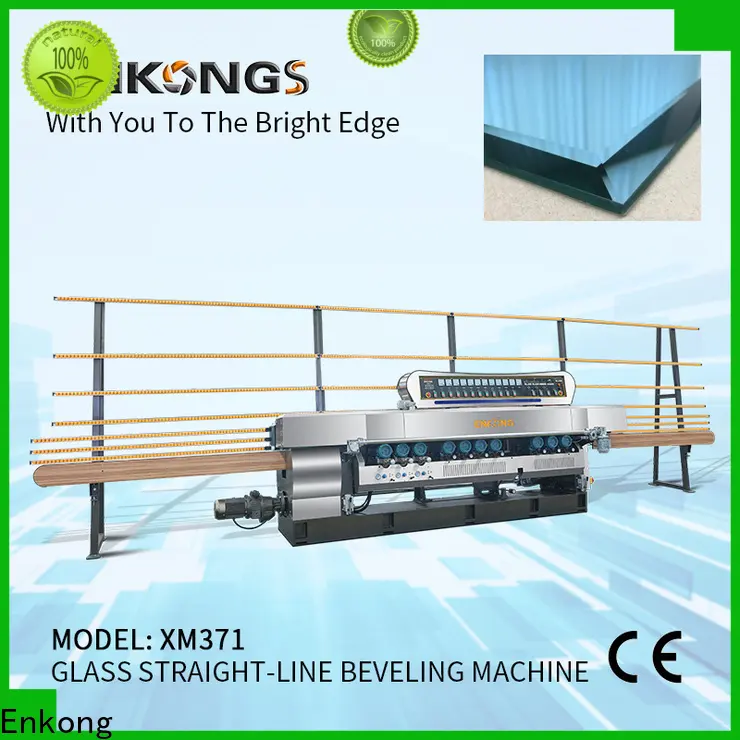 Enkong long lasting glass beveling machine for sale series 1