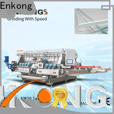 Enkong SM 22 glass double edging machine factory direct supply for household appliances 1