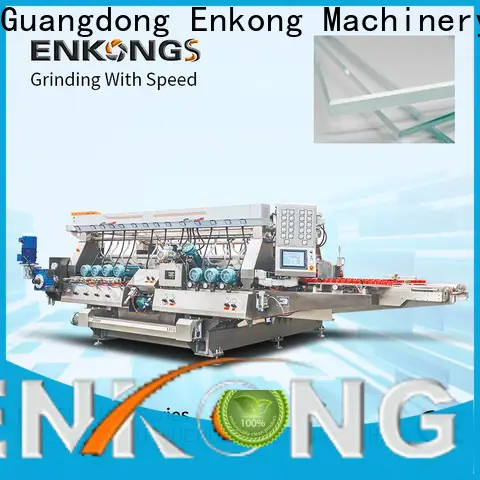 Enkong real double edger factory direct supply for round edge processing 1