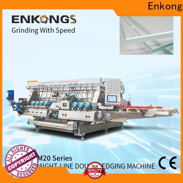 Enkong straight-line glass double edging machine manufacturer for household appliances 1
