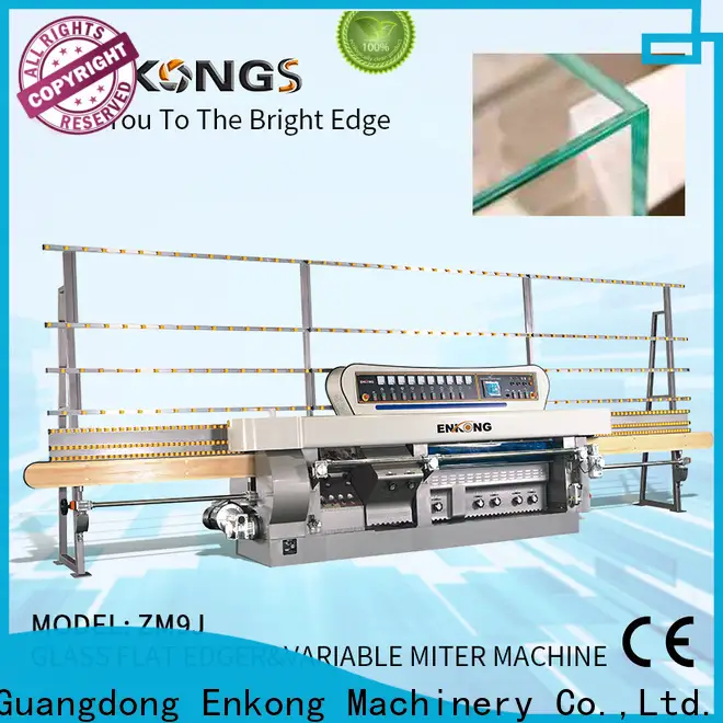 Enkong top quality glass mitering machine supplier for polish2 1