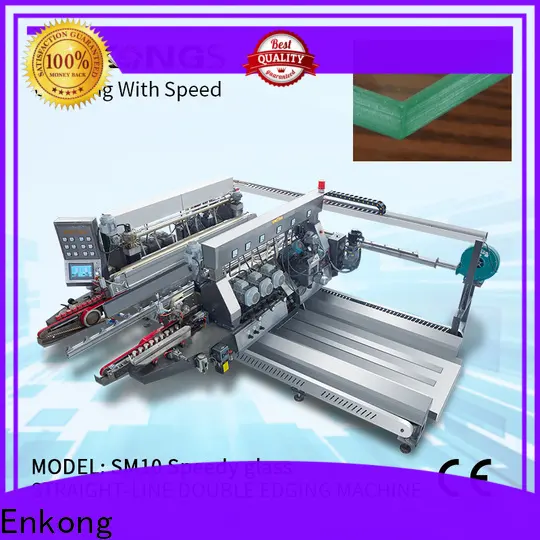 Enkong real glass double edging machine manufacturer for photovoltaic panel processing 1