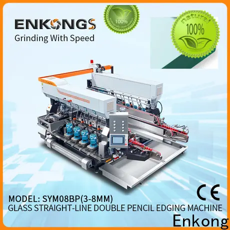 real glass double edging machine SM 22 manufacturer for round edge processing 1