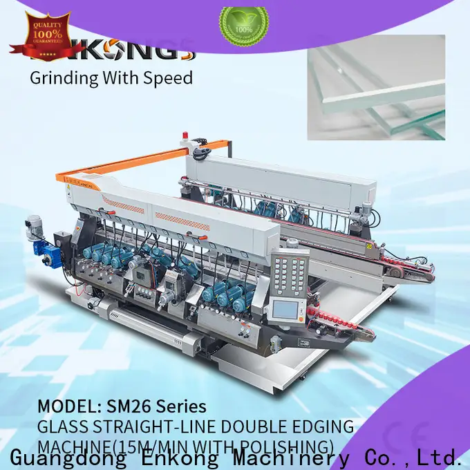 real glass double edging machine SM 12/08 manufacturer for photovoltaic panel processing 1