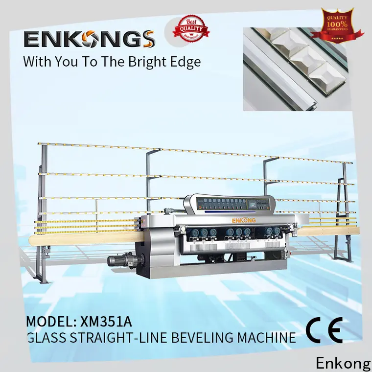 Enkong good price glass beveling machine for sale manufacturer for polishing 1