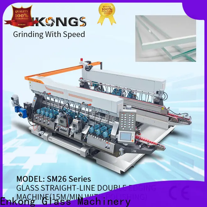 Enkong straight-line double edger machine wholesale for round edge processing 1