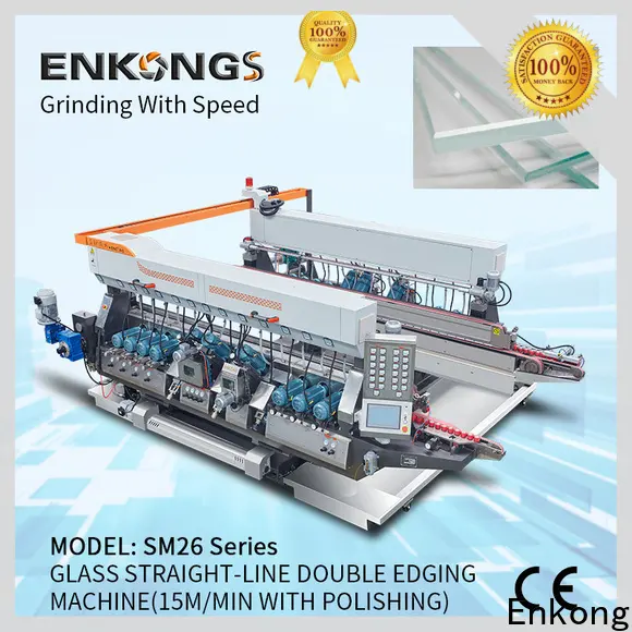 Enkong SYM08 glass double edging machine wholesale for household appliances1 1