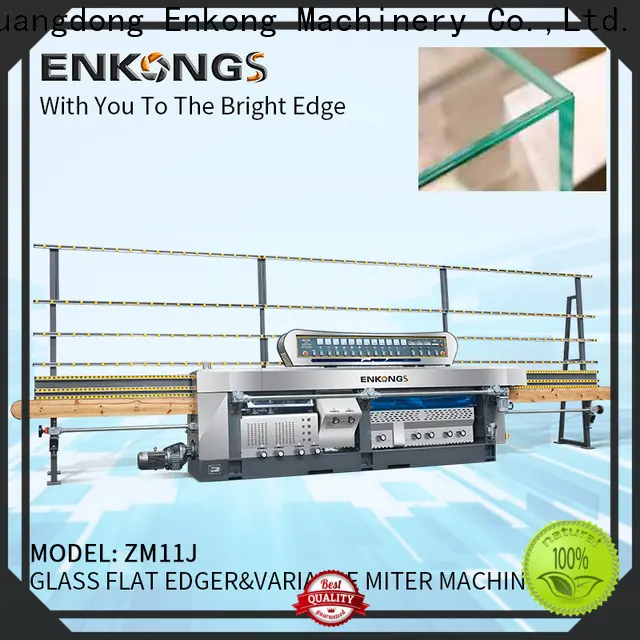 professional glass mitering machine 5 adjustable spindles manufacturer for polish 1