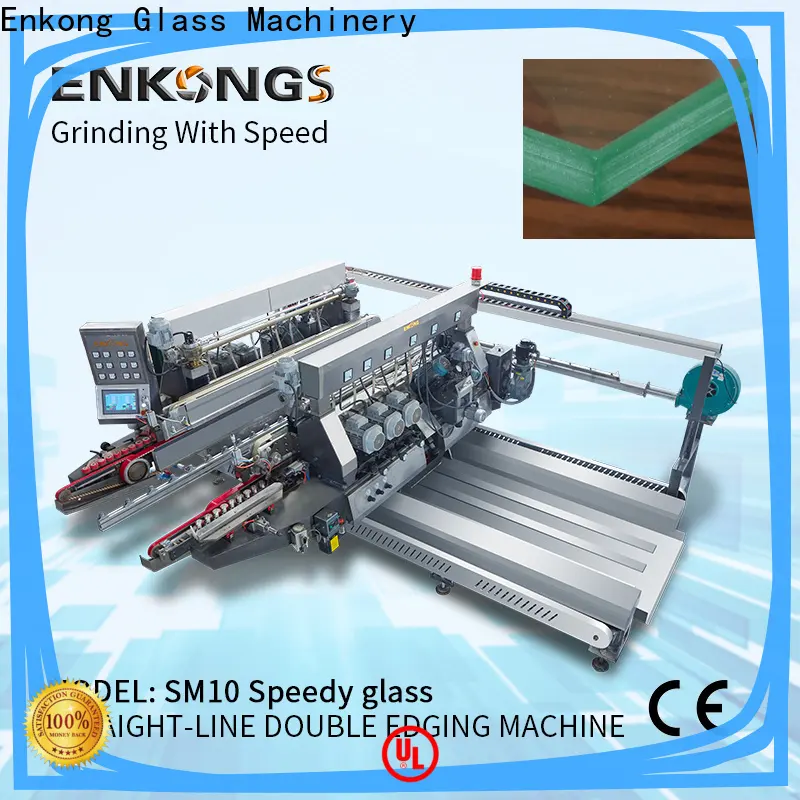 high speed glass double edging machine SM 10 factory direct supply for household appliances 1