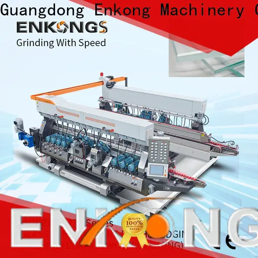 cost-effective glass double edging machine straight-line series for round edge processing 1