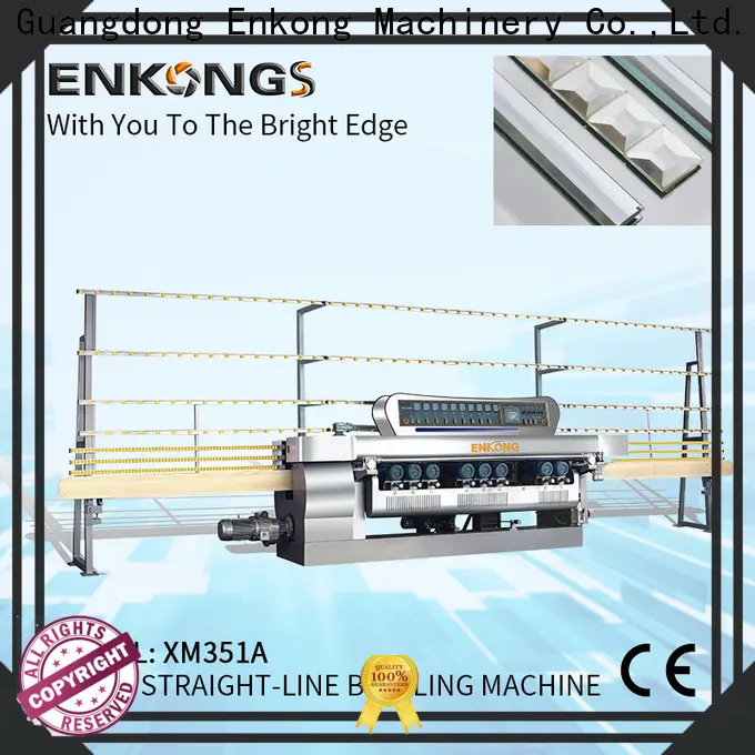 Enkong good price glass beveling machine for sale factory direct supply for glass processing 1