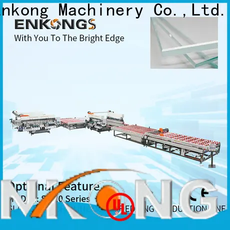Enkong real glass double edging machine manufacturer for household appliances 1