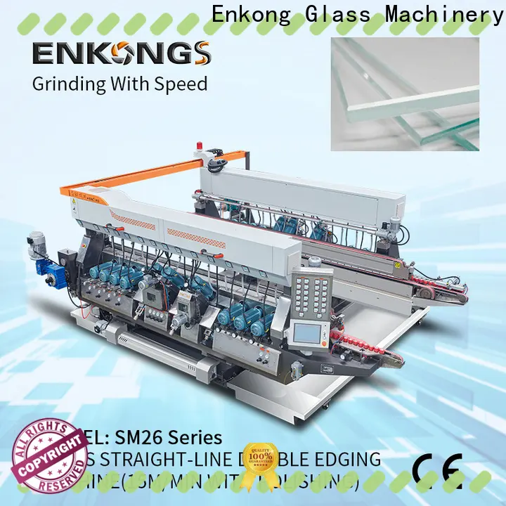 Enkong high speed double edger series for photovoltaic panel processing 1