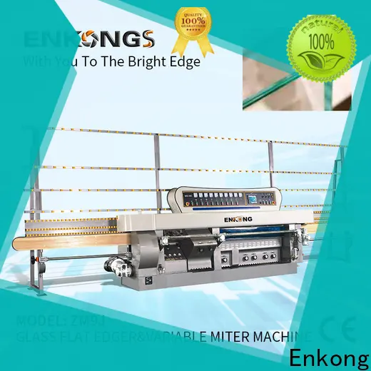 Enkong real glass mitering machine wholesale for polish1 1