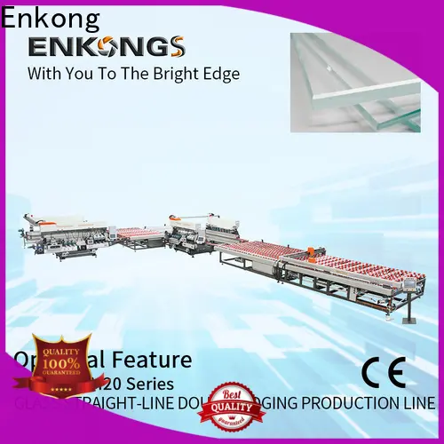 Enkong quality double edger machine series for photovoltaic panel processing 1