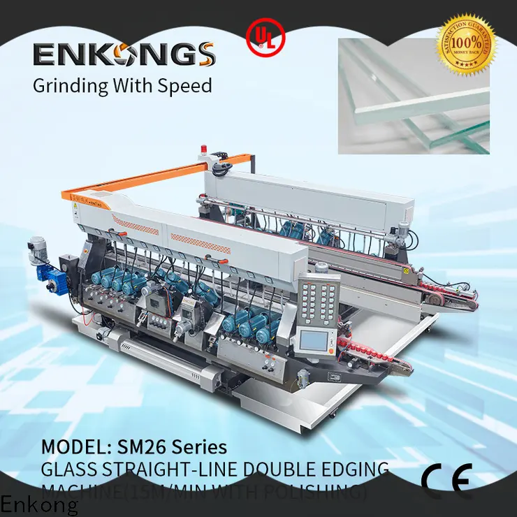 Enkong SYM08 double edger machine manufacturer for photovoltaic panel processing 1