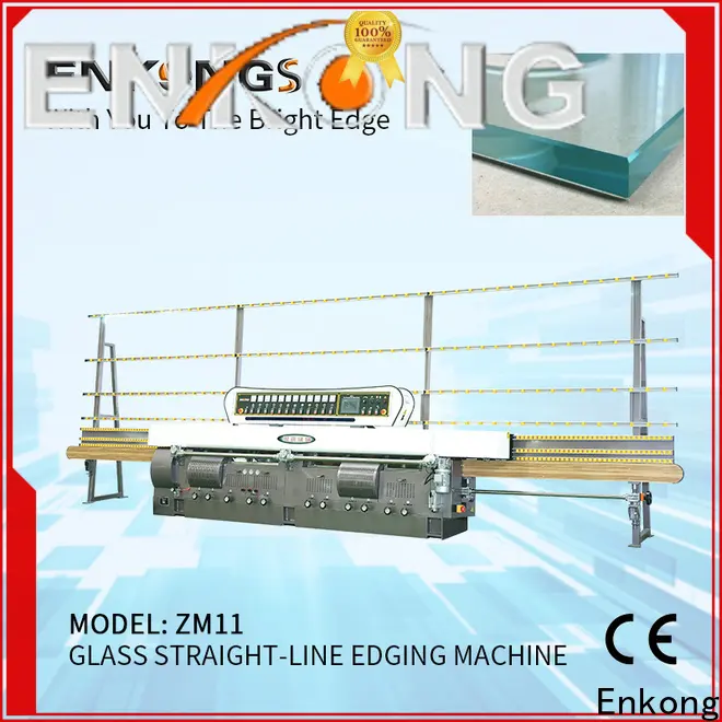 Enkong top quality glass edging machine customized for fine grinding 1