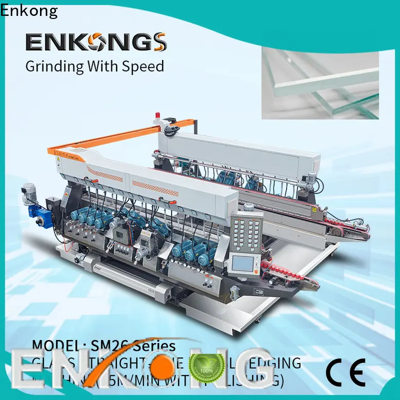 Enkong SM 26 glass double edging machine wholesale for household appliances 1