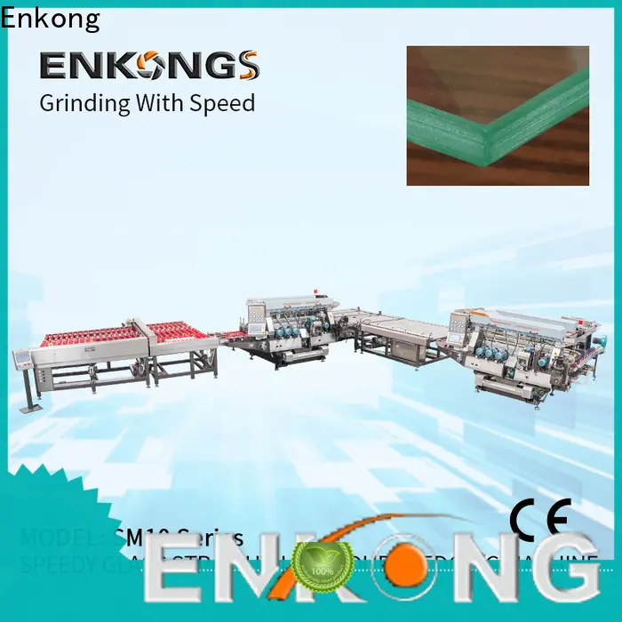 Enkong SM 22 double edger factory direct supply for photovoltaic panel processing 1