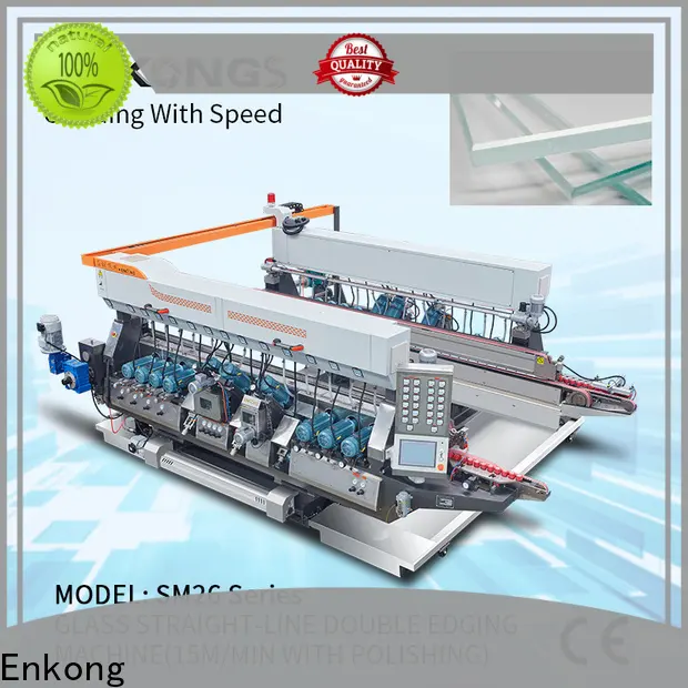 Enkong modularise design double edger series for round edge processing 1