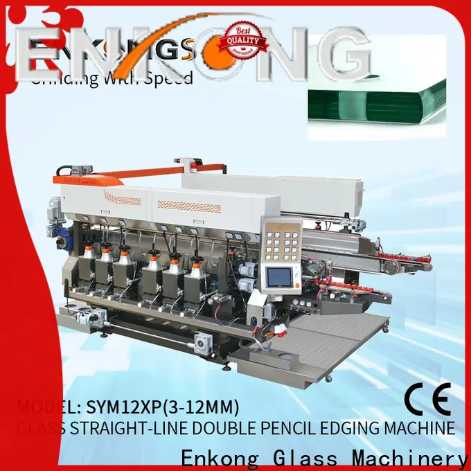 quality glass double edging machine modularise design manufacturer for household appliances 1