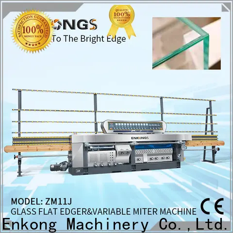 Enkong top quality glass mitering machine supplier for grind1 1