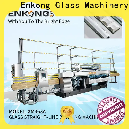 Enkong real glass beveling machine for sale factory direct supply for glass processing 1