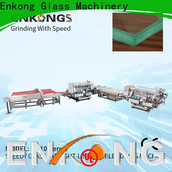 Enkong high speed double edger factory direct supply for photovoltaic panel processing2 1