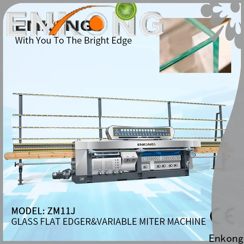 real glass mitering machine 5 adjustable spindles manufacturer for grind 1