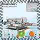 real glass double edging machine SM 22 manufacturer for photovoltaic panel processing 1