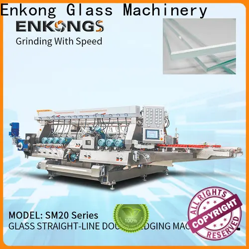 high speed glass double edging machine SM 12/08 manufacturer for household appliances1 1