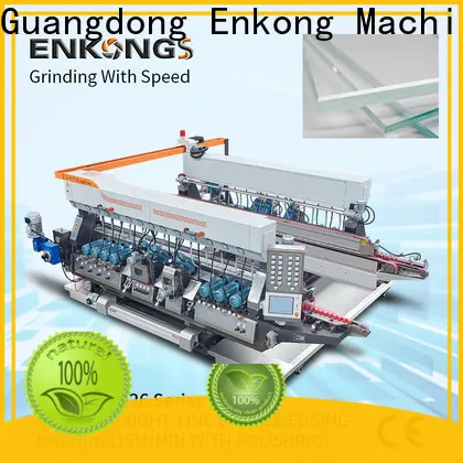 high speed glass double edging machine SM 10 series for round edge processing 1