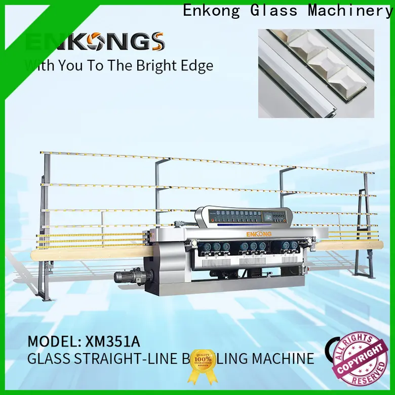 Enkong good price glass beveling machine factory direct supply for polishing1 1