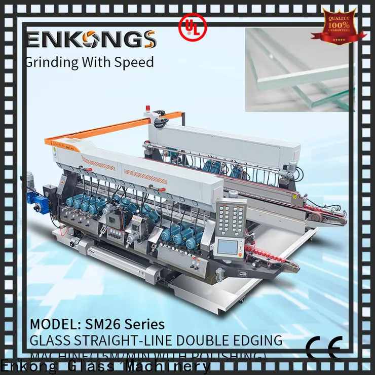 Enkong SM 26 double edger manufacturer for photovoltaic panel processing 1