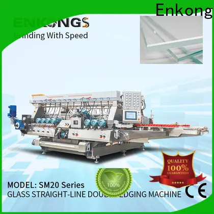 Enkong SM 22 automatic glass edge polishing machine factory for photovoltaic panel processing 1