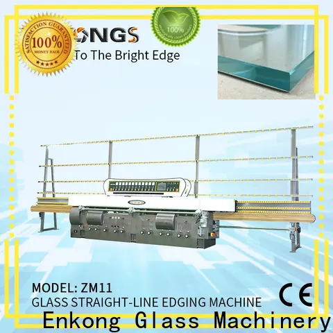 Enkong zm11 small glass edging machine supply for round edge processing 1