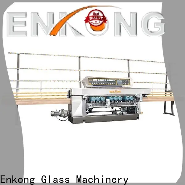 Custom glass beveling machine for sale 10 spindles company for glass processing 1