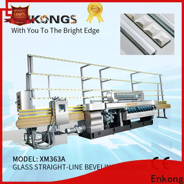 Enkong xm351a glass beveling machine manufacturers factory for polishing 1