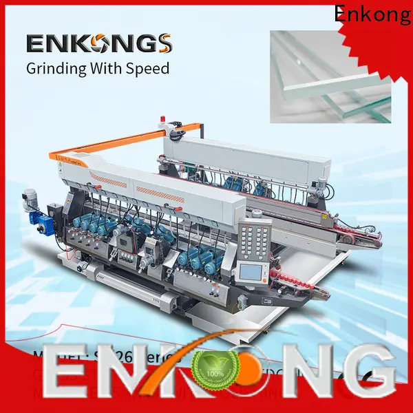 Top glass double edging machine SM 12/08 for business for household appliances 1
