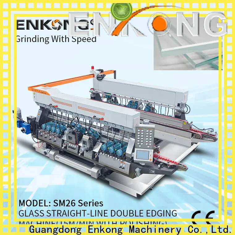 Enkong SYM08 double edger machine company for photovoltaic panel processing 1