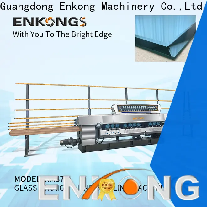 Enkong Latest glass beveling machine price company for glass processing 1