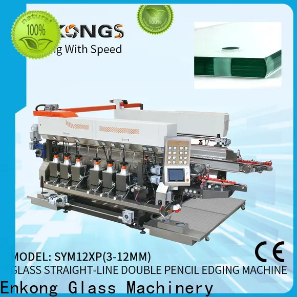Enkong SM 26 small glass edge polishing machine factory for round edge processing 1