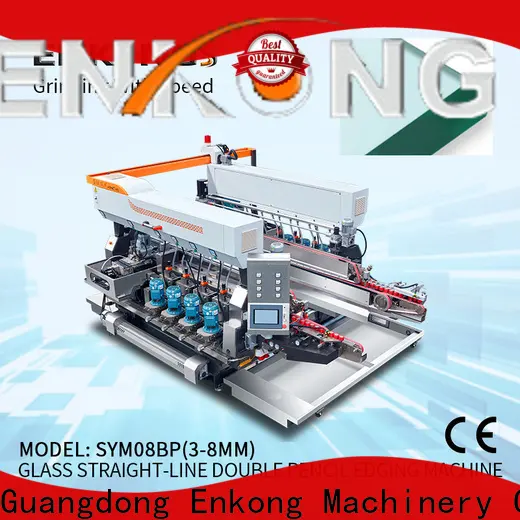 Enkong New automatic glass edge polishing machine for business for round edge processing 1