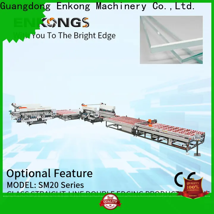 Enkong New automatic glass cutting machine factory for round edge processing 1