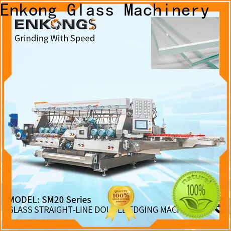 Enkong SYM08 double glass machine supply for round edge processing 1