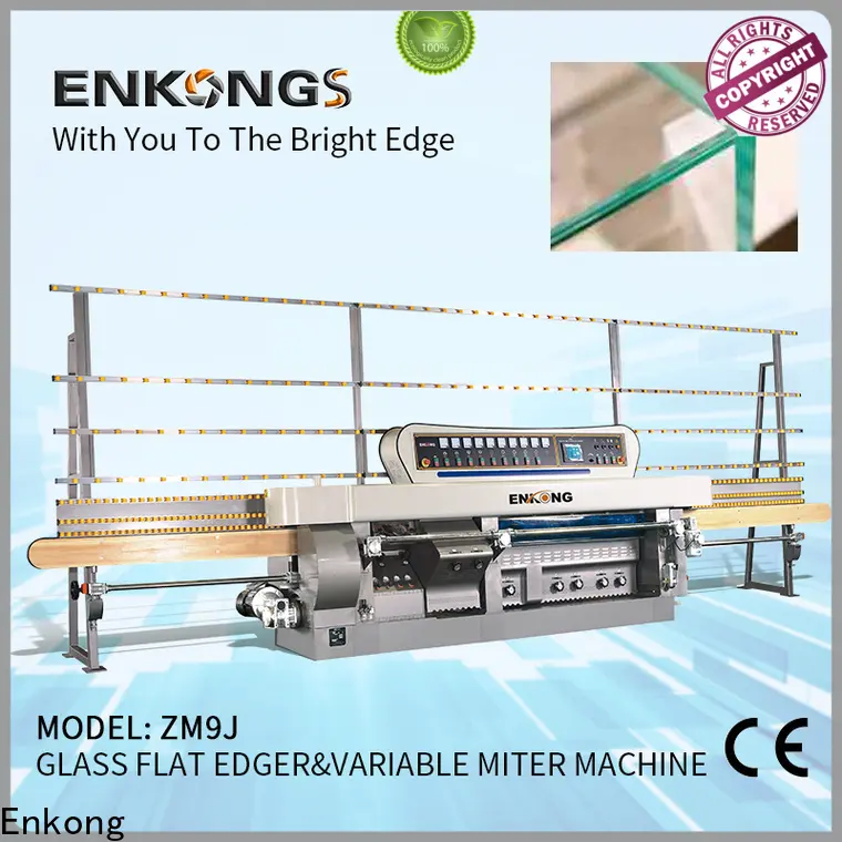 High-quality glass machine factory 5 adjustable spindles for business for round edge processing 1