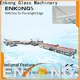 Enkong modularise design glass double edging machine company for round edge processing 1