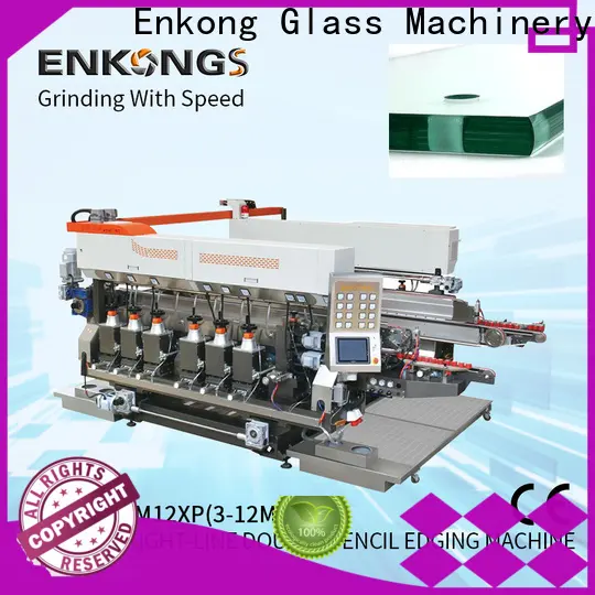 Enkong SM 10 small glass edge polishing machine supply for round edge processing 1