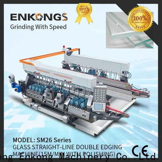 Enkong Best small glass edge polishing machine factory for round edge processing 1