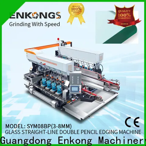 Enkong SYM08 glass double edger company for round edge processing 1